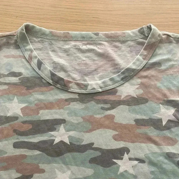 🆕Lucky🍀Brand Camo Muscle Tank Top🆕 - Picture 5 of 9